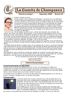 Gazette numéro 01